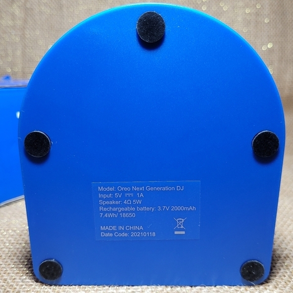 Oreo DJ Box Speaker New in Box Bluetooth Aux Micro SD Promo Limited Edition Rare - Picture 4 of 5